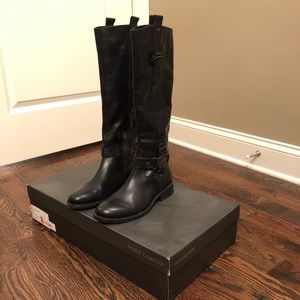 Vince Camuto Black Riding Boots